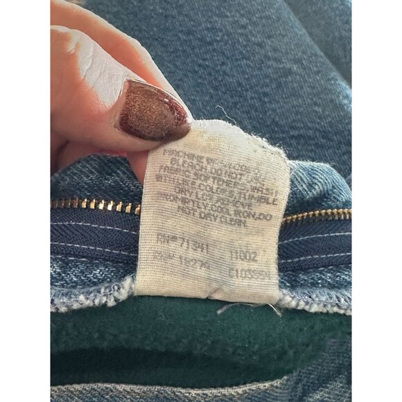 Vintage L.L. Bean Double L Flannel-Lined Jeans –  31" waist Made in USA - Picture 7 of 7